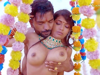 Slim Bhabhi Enjoyed Her First Suhagrat Night and Fucked Hard
