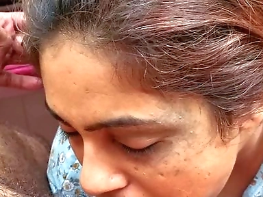 Lucky Young Boy Get Best Blowjob From Stepmom