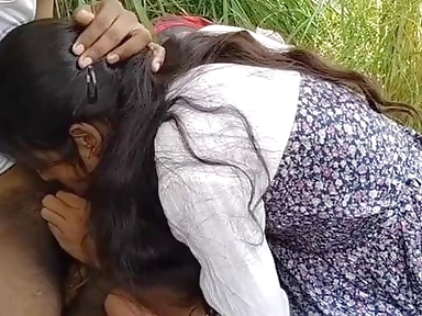Indian Village Desi Girl Was Taken to the Jungle and Fucked
