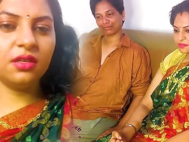 Two Unsatisfied Girls Met and Made a Super Lesbo Session with Dirty Talk in Hindi