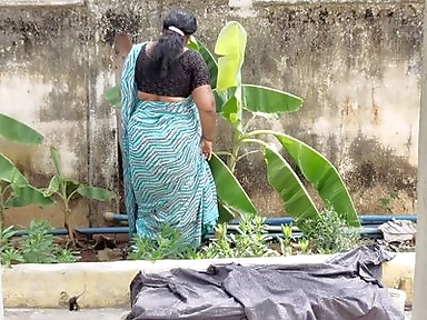 Stepmother Was Working in the Garden and I Had Sex with Her