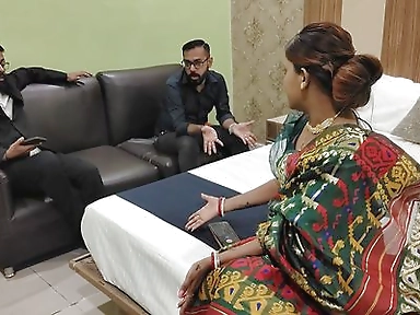 A Couple Made a Village Fucking Session Infront of Registrar Who Came to Made Them Divorce
