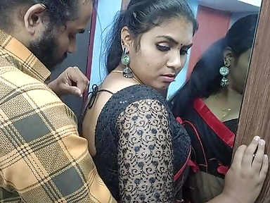 Mallu Couple Hot Fuck in Saree, Saree Removal and Hot Fuck, Navel Lick, Blow Job, Pussy Lick and Hot Fuck in Saree, Mallu Couple