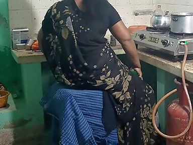 Step Mother Was Cooking in the Kitchen and I Had Sex with Her