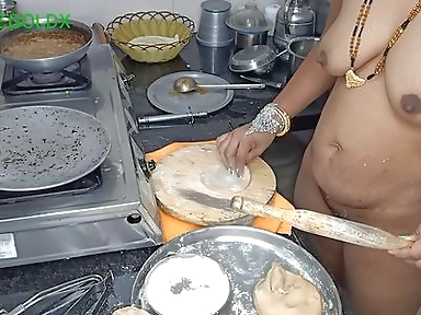 While making roti, I pushed it hard to do two things at once.