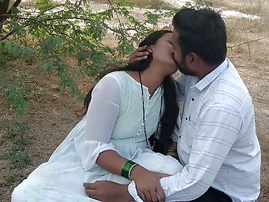 Desi Indian Marathi Kavita Bhabhi Cheat in Jungle with Husband's Friend