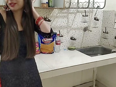 Fucked My Ex-girlfriend in the Kitchen with Hindi Audio XXX