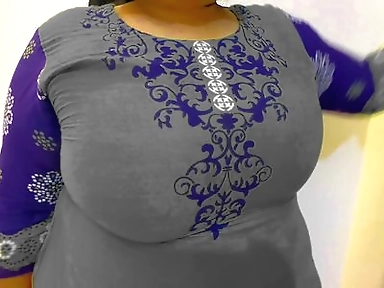 Desi Sexy Huge Ass & Big Tits Mother-in-law While Cleaning Room, Son-in-law Gets Hot Then Fucks Her