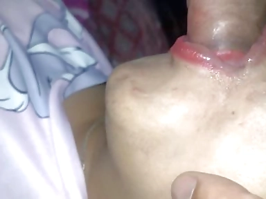 My Boyfriend Fuck My Mouth Very Hard with Cock