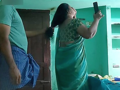 Tamil Aunty Was Watching TV Then I Had Hot Sex with Her